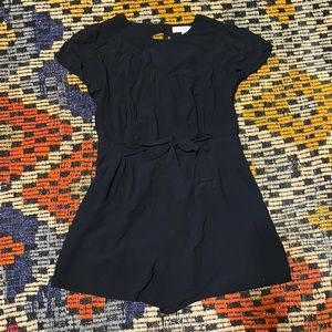 Loft black romper